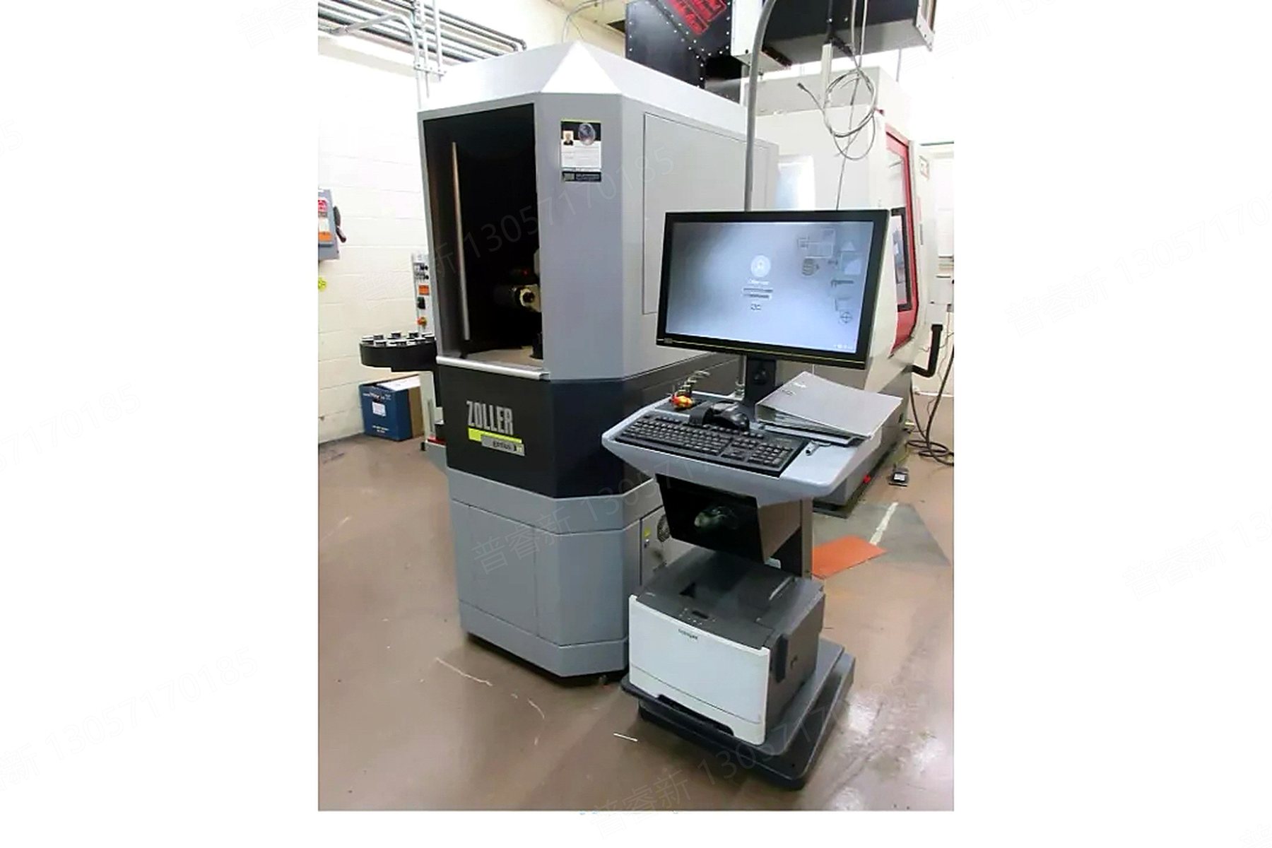 ZOLLER genius 3 tool inspection machine in a production facility