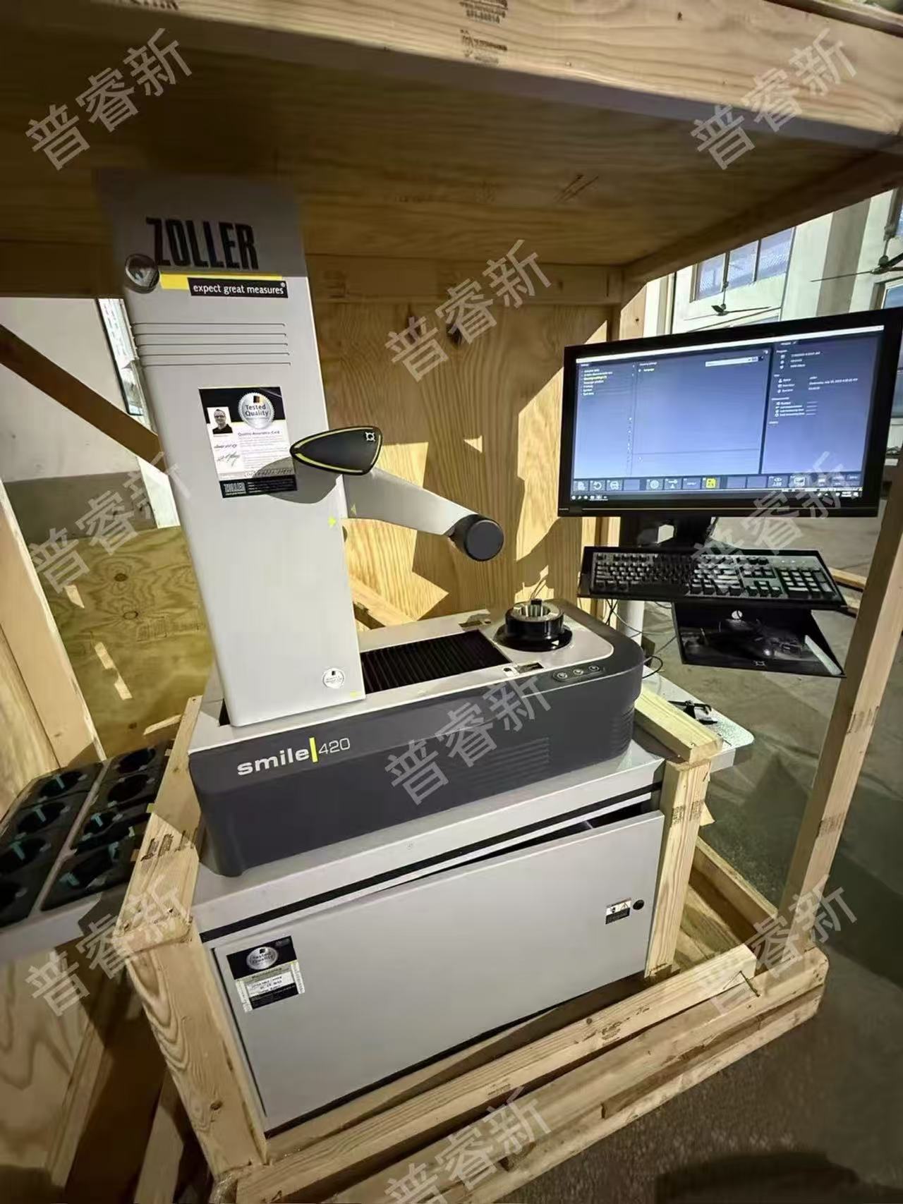 2020 ZOLLER smile 420 tool presetting and precision measuring machine
