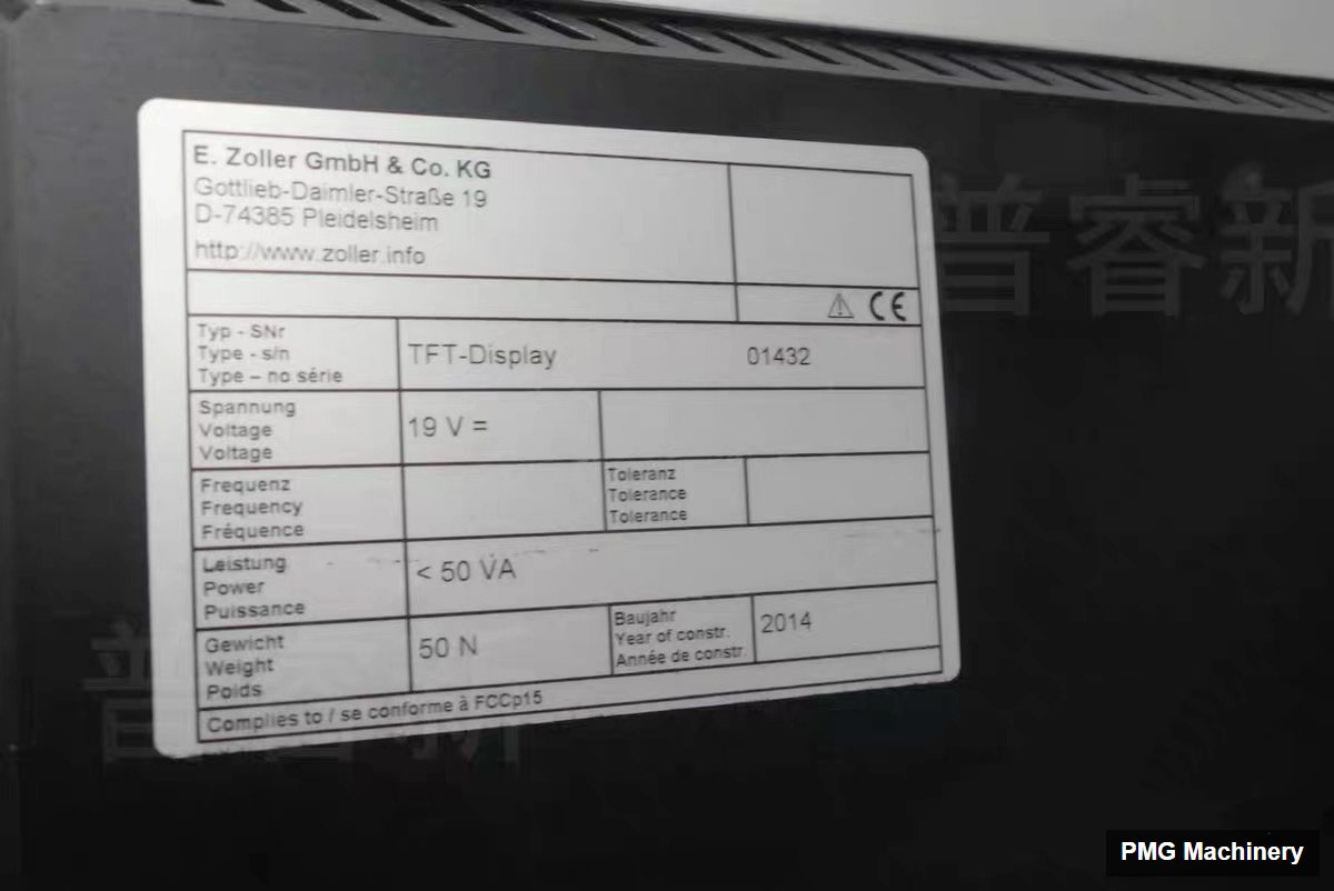 2014 ZOLLER smile 600/4 machine photo 5